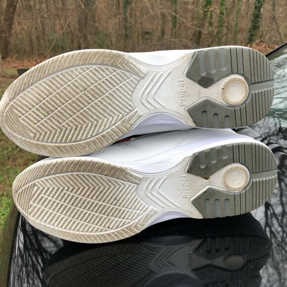 Propet WA2093 Double Strap Tour Walker Shoes White Leather‎ WOMENS Size 9 D(W) - Picture 9 of 11